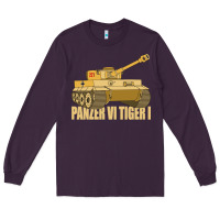 Plum panzer vi tiger i tank gift ww2 german army tanks Long Sleeve Tee - Craftify