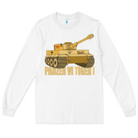 White panzer vi tiger i tank gift ww2 german army tanks Long Sleeve Tee - Craftify
