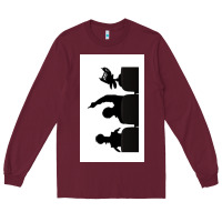 Burgundy mst3k Long Sleeve Tee - Craftify