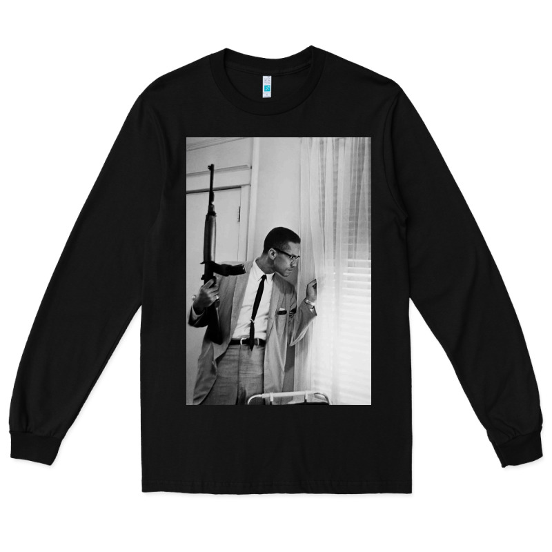 Malcolm X Long Sleeve Tee by Craftify | Teevron