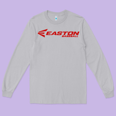 Easton Baseball Long Sleeve Tee Designed By Craftify