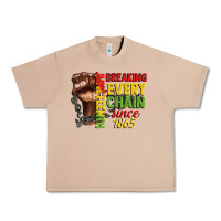 Burro juneteenth breaking every chain since 1865 Urban Heavy Tee - CowGirlArtShop