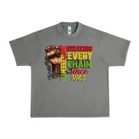 Tornado juneteenth breaking every chain since 1865 Urban Heavy Tee - CowGirlArtShop