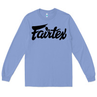 Colony Blue Fairtex Combat Sport Style Black Long Sleeve Tee - Craftify