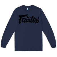 Navy Fairtex Combat Sport Style Black Long Sleeve Tee - Craftify