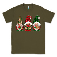 Army Green Christmas gnomes Classic Tee - NancyCooperArtShop