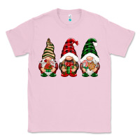 Bubblegum Pink Christmas gnomes Classic Tee - NancyCooperArtShop