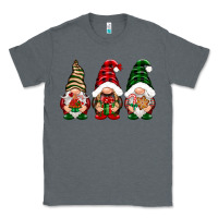 Charcoal Heather Christmas gnomes Classic Tee - NancyCooperArtShop
