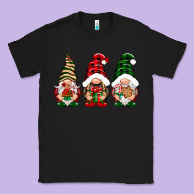 Christmas Gnomes Classic Tee Designed By Nancycooperartshop