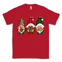 Red Christmas gnomes Classic Tee - NancyCooperArtShop