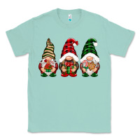 Seafoam Christmas gnomes Classic Tee - NancyCooperArtShop