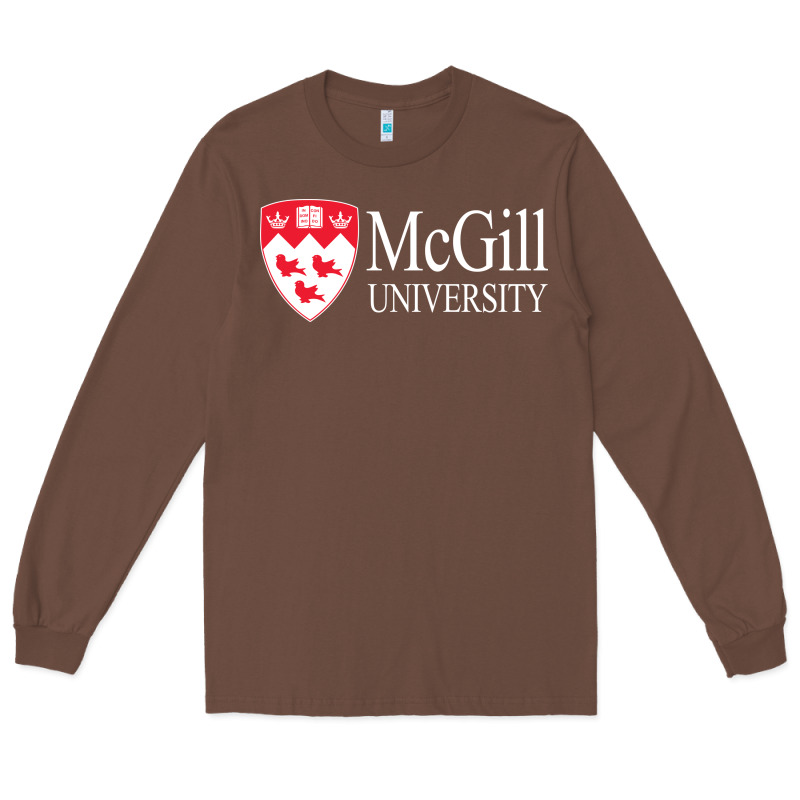 Mcgill University Long Sleeve Tee by Craftify | Teevron