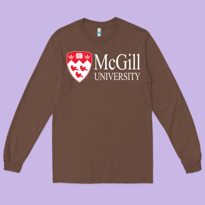 Mcgill University Long Sleeve Tee Designed By Craftify