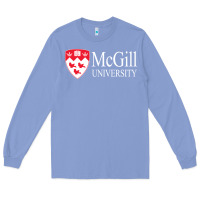 Colony Blue mcgill university Long Sleeve Tee - Craftify
