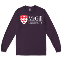 Plum mcgill university Long Sleeve Tee - Craftify
