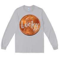 Moon Dust Cute Good Luck Gift - Lucky Penny Long Sleeve Tee - Craftify