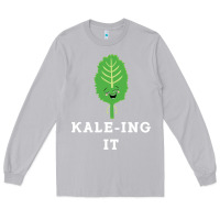 Moon Dust kaleing it kale art for vegans vegetarians Long Sleeve Tee - Craftify