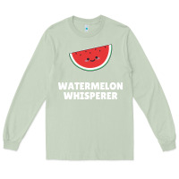 Matcha watermelon t  shirt watermelon whisperer t  shirt Long Sleeve Tee - Craftify