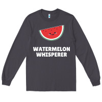 Smoke watermelon t  shirt watermelon whisperer t  shirt Long Sleeve Tee - Craftify