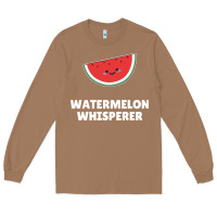 Toasted Coconut watermelon t  shirt watermelon whisperer t  shirt Long Sleeve Tee - Craftify