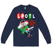 Navy nice lpotl live laugh love Long Sleeve Tee - Craftify