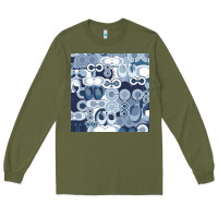 Army Green coach blue Long Sleeve Tee - Craftify