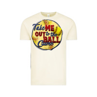 Vintage Arctic take me out to the ball game softball Vintage Tee - CowGirlArtShop