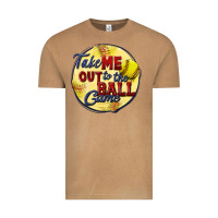 Vintage Camel take me out to the ball game softball Vintage Tee - CowGirlArtShop