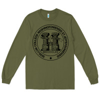 Army Green Washington & Jefferson College Long Sleeve Tee - Craftify