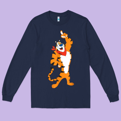 Frosted Flakes Tony The Tiger T Shirt Long Sleeve Tee Designed By Craftify