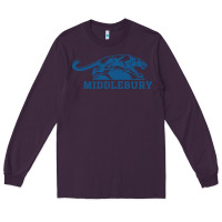 Plum middlebury panthers Long Sleeve Tee - Craftify