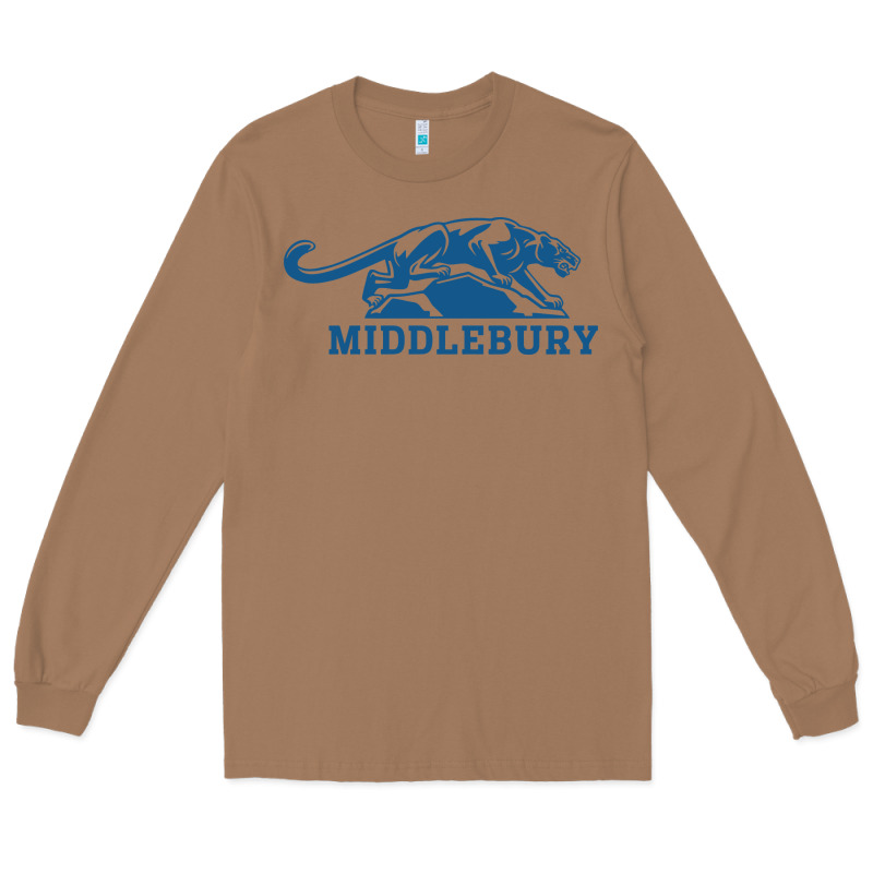 Middlebury Panthers Long Sleeve Tee by Craftify | Teevron