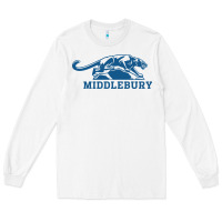White middlebury panthers Long Sleeve Tee - Craftify