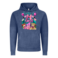 Vintage Denim Loads of love truck Valentine's Day Vintage Hoodie - HowdyJamesFarm