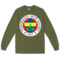 Army Green fenerbahçe pullover Long Sleeve Tee - Craftify