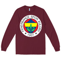 Burgundy fenerbahçe pullover Long Sleeve Tee - Craftify