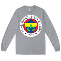 Heather Grey fenerbahçe pullover Long Sleeve Tee - Craftify