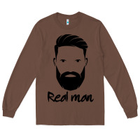 Chestnut Real Man Long Sleeve Tee - Craftify