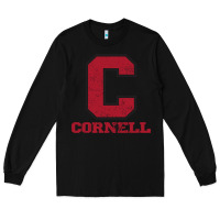 Black cornell big red Long Sleeve Tee - Craftify