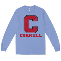 Colony Blue cornell big red Long Sleeve Tee - Craftify