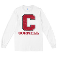 White cornell big red Long Sleeve Tee - Craftify