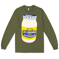 Army Green Mayonnaise Long Sleeve Tee - Craftify