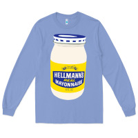 Colony Blue Mayonnaise Long Sleeve Tee - Craftify