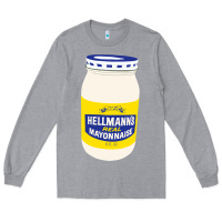 Heather Grey Mayonnaise Long Sleeve Tee - Craftify