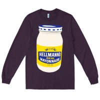 Plum Mayonnaise Long Sleeve Tee - Craftify