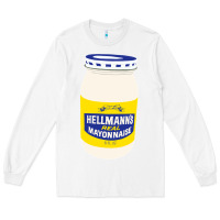 White Mayonnaise Long Sleeve Tee - Craftify