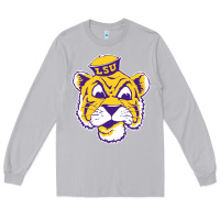Moon Dust Vintage Louisiana State Tiger Mascot Long Sleeve Tee - Craftify
