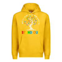 Lemon Why Fit In Autism Awareness Premium Hoodie - CowhideDigitalArt