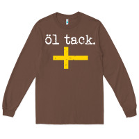 Chestnut Swedish Beer Please Ol Tack Long Sleeve Tee - Craftify
