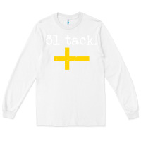White Swedish Beer Please Ol Tack Long Sleeve Tee - Craftify